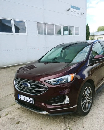 Ford EDGE cena 109900 przebieg: 55000, rok produkcji 2019 z Białystok małe 154